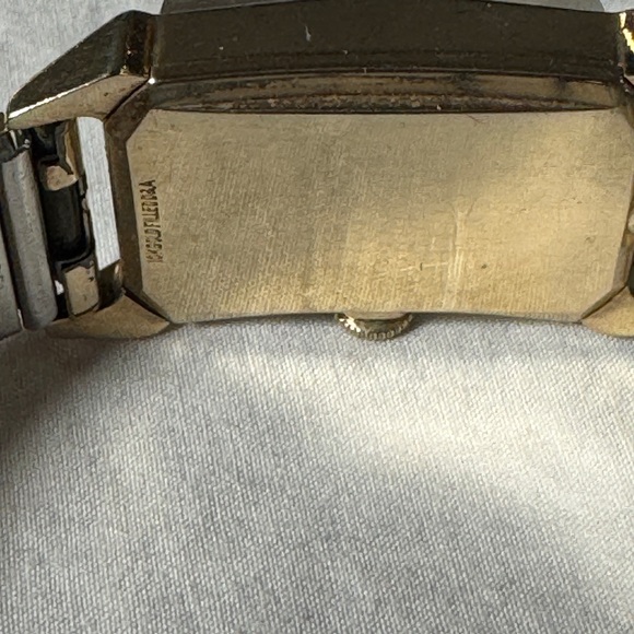 Vintage Longines Tank Style 10K Gold Filled Watch Original Box Running Swiss - Picture 4 of 13